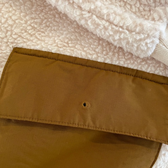 Madewell (Re)sourced Fleece Hooded Zip Jacket Size M NWD $128 NB514 - Picture 8 of 8